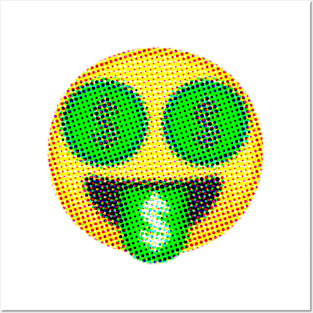 Emoji: Rich (Money-Mouth Face) Posters and Art